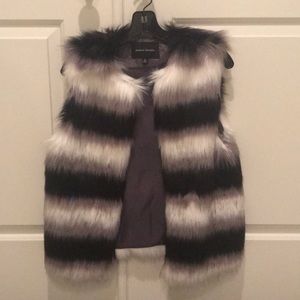 Jealous Tomato faux fur vest